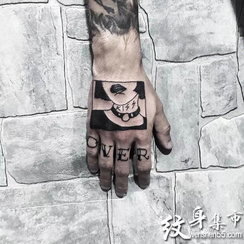 手指纹身手指纹身手稿手指纹身手稿图案大全