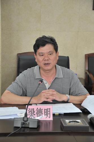 市第二法院梁德明副院长汇报信访维稳工作情况