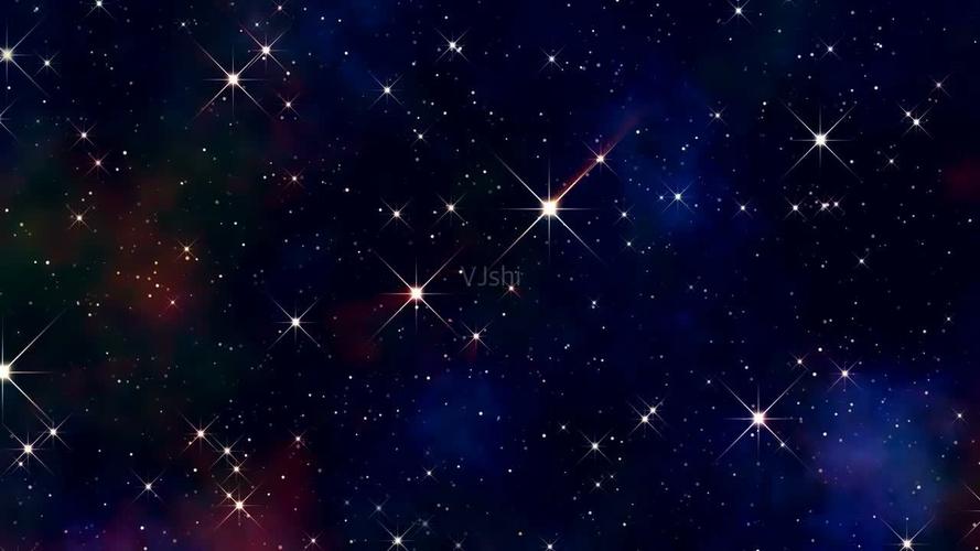 夜空星星动画背景