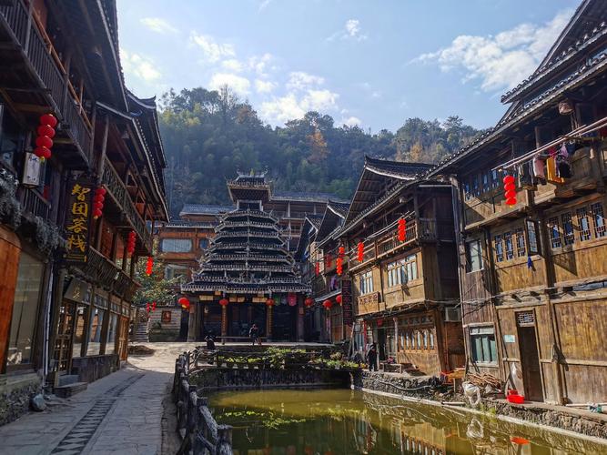 新年的第一天就待在黎平肇兴侗寨.