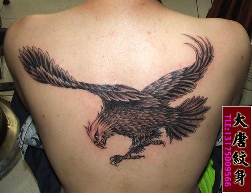 鹰纹身寓意及纹身图案