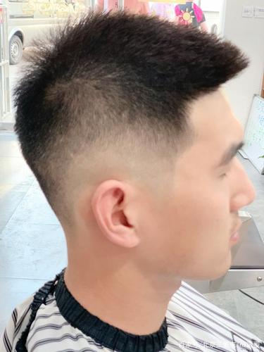 渐变飞机头,秒变精神小伙