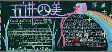 小学生五讲四美手抄报 小学生手抄报