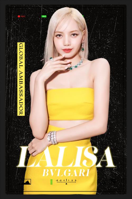 lisa宝格丽全球品牌代言人##lisa天生麻豆