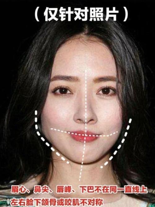 脸歪和大小脸这个情况,连一些颜值貌美的明星都难以避免,比较说