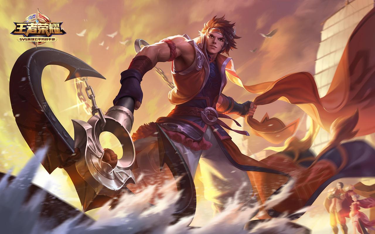 《王者荣耀》孙策皮肤图片桌面壁纸