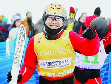 夺冠后的徐梦桃