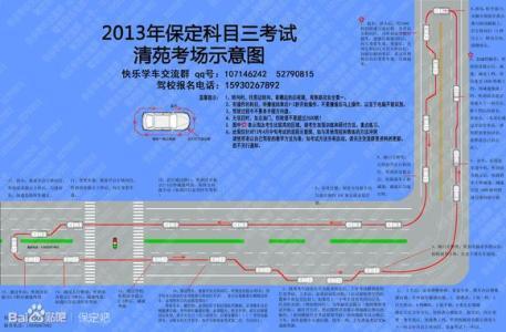 2014恩施科目三电子考试项目,操作要领及考场示意图