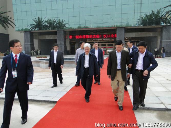 武汉市常务副市长袁善腊一行视察汉口北