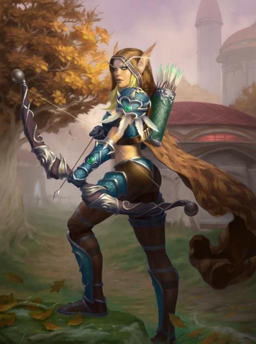 魔兽世界银月之女温蕾萨风行者