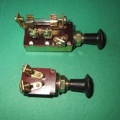 汽车农用车拖拉机改装单双档一二档手拉大灯雾灯小灯倒车雾灯开关