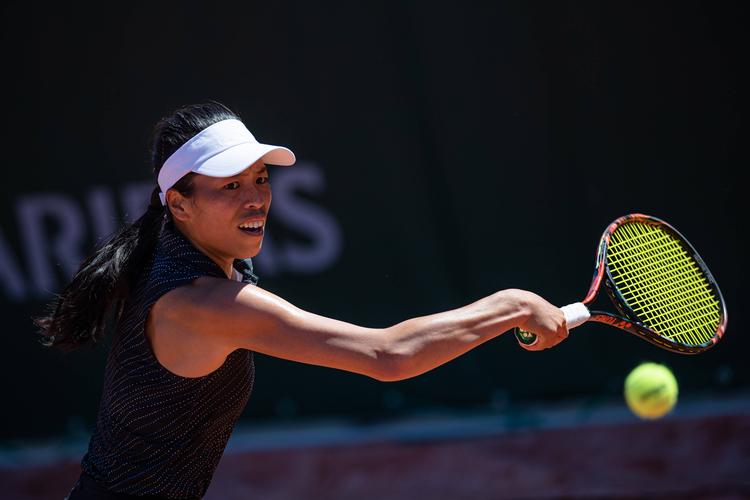 网球——法网:王蔷首轮晋级_比赛