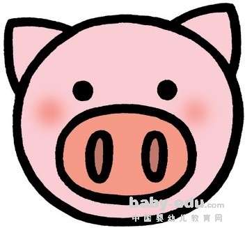 可爱小猪简笔画大全