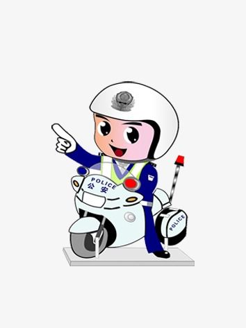 卡通可爱劳动者医护人员交警装饰