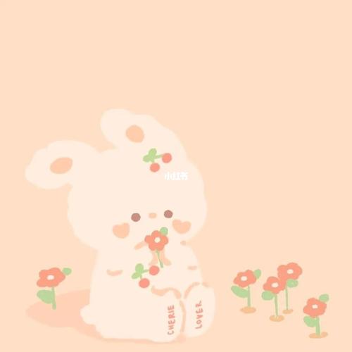 卡哇伊的小兔兔来啦!_兔子_可爱图片_素材_素材其他