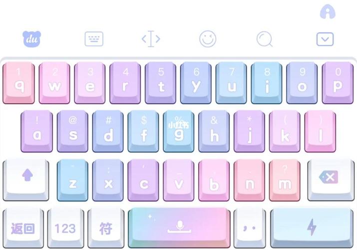 这款百度输入法皮肤是简约版里面的渐变键盘,键盘透露着机械键盘的