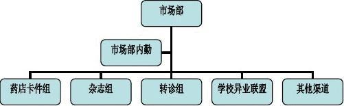 医院市场部组织架构