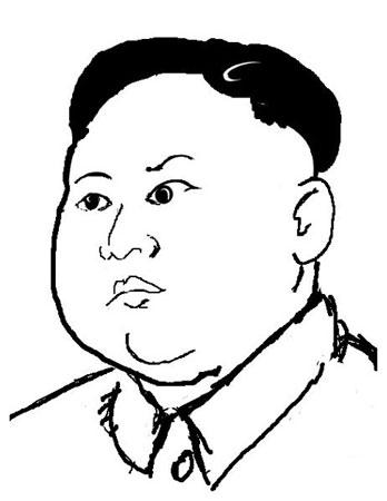 中国名人儿童简笔画