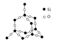 (2) 二氧化硅晶体中最小的环为元环.(3) 每个硅原子周围有个氧原子.