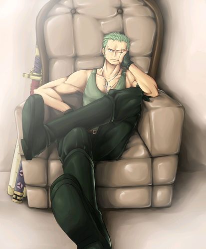 【海贼王/p站搬运】海贼猎人 罗罗诺亚·索隆同人图