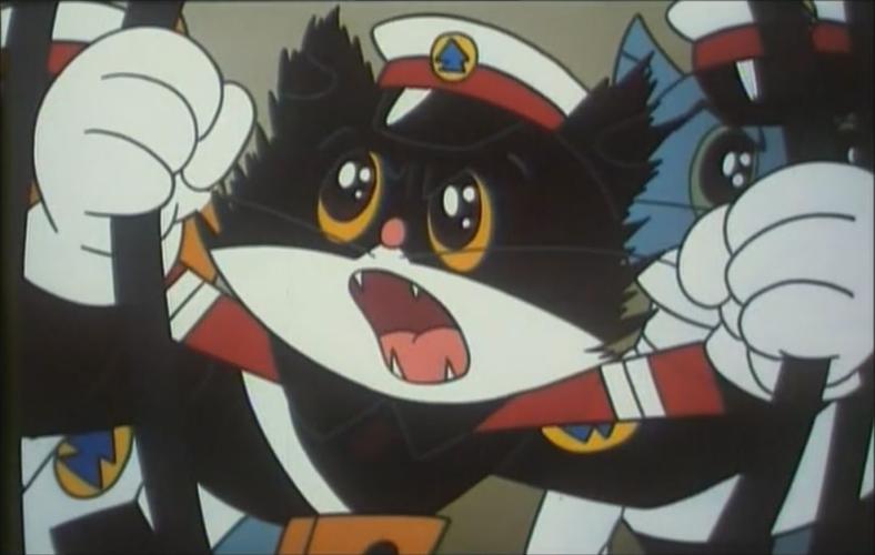 只有一根胡子的警长 可不要小看了这个动作,它是一个角色的点睛之笔