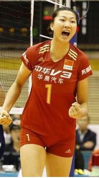 1号     袁心玥      副攻手