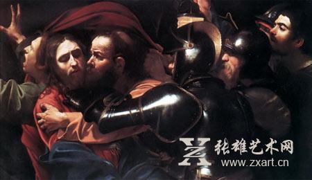 卡拉瓦乔的《犹大之吻》