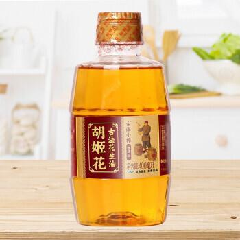 胡姬花 古法小榨花生油 400ml*4瓶 ￥39.