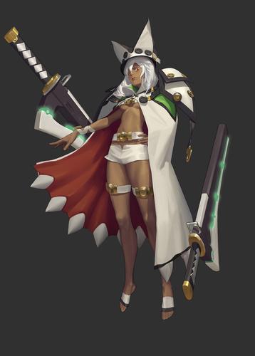 同人立绘-罪恶装备ramlethal valentine