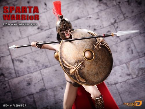 phicen 新品:1/6 斯巴达女战士 / sparta warrior 可动人偶