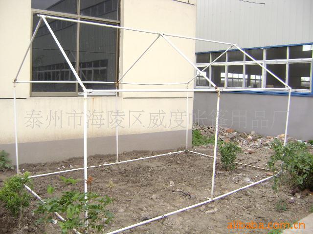 厂家长期供应帐篷支架 救灾帐篷支架骨架 铁管支架批发