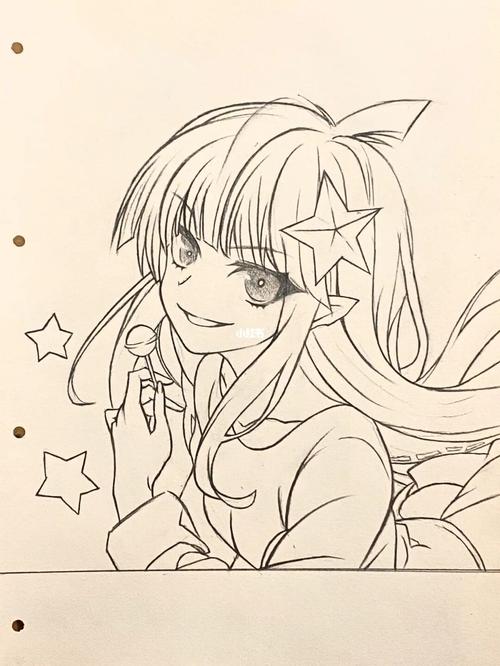 手绘凹凸世界 凯莉_兴趣爱好_绘画