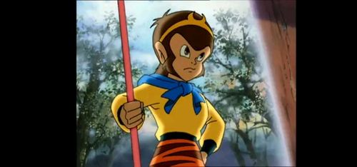 央视动画版的孙悟空形象