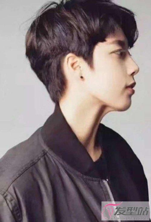 都市男生纹理烫发型 魅力四射的男神卷烫发