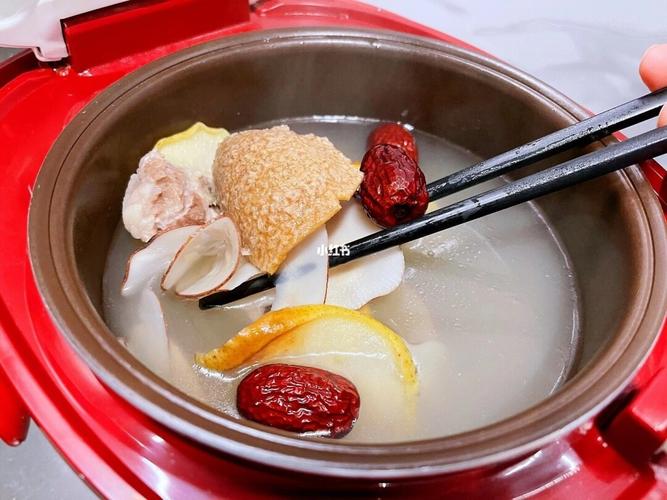 虎乳菌润肺汤_润肺_电饭煲_排骨_瘦腿_医疗健康_养生