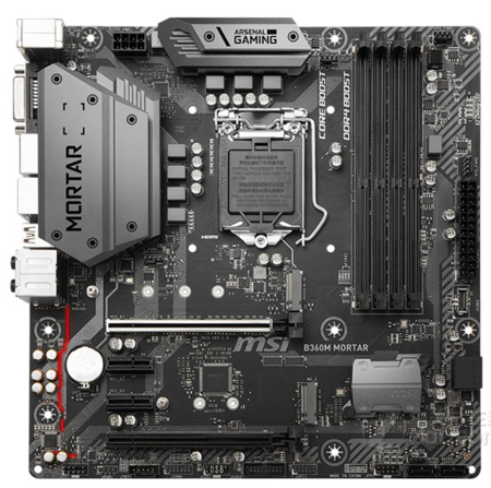 华硕tuf b360m plus gaming与微星msi b360m 迫击炮