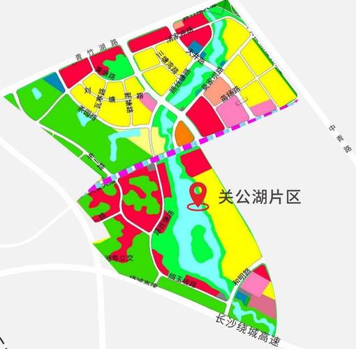 金霞经开区青竹湖片区,东至中青路,西至青竹湖湘一学校和开福大道东线