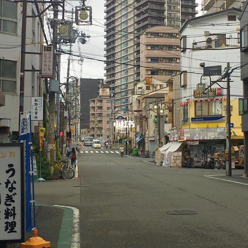 日本大阪京都的街道_日本大阪_京都_日本_出行_人文