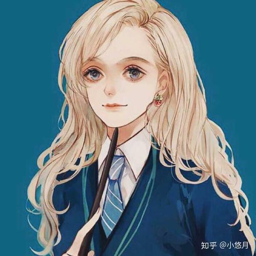 卢娜,图二是我自己画的,喜欢她的个性,和她不在乎旁人目光的淡然