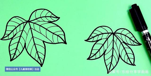 儿童画教程|趣味儿童画——秋日临近,葡萄熟啦!