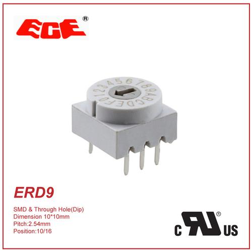 专业供应ece旋钮式电子拨码开关