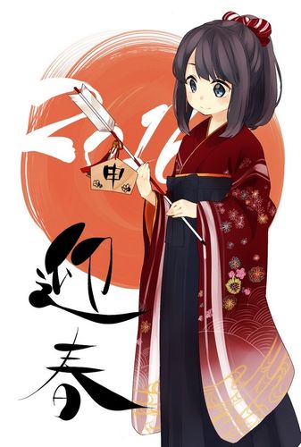 二次元动漫美图 -2016新年贺图