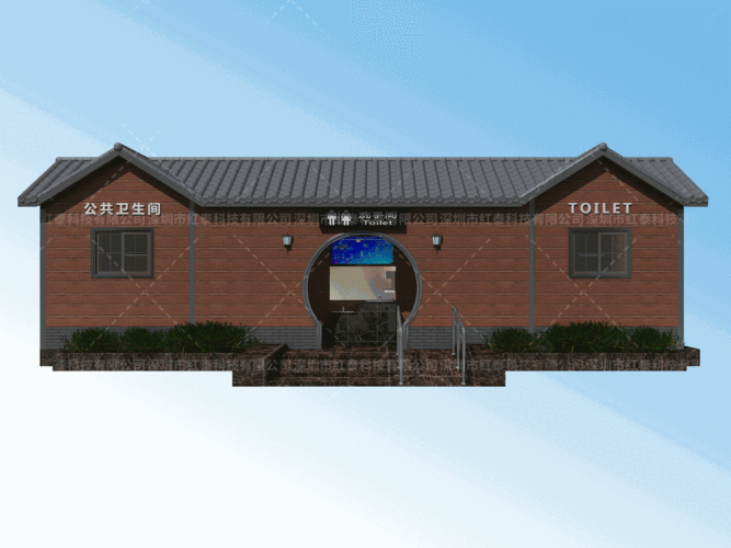 景区仿古厕所 中式移动厕所厂家 旅游厕所设计施工 豪华定制厕所