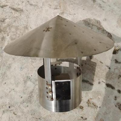 火炉锅炉防雨烟囱冒通风烟帽防风帽多功能圆型室外壁炉排烟管伞形图片