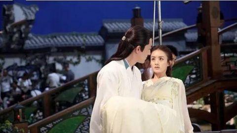 被公主抱的女明星: 杨幂太美, 杨紫虐心, 她重到抱不动?