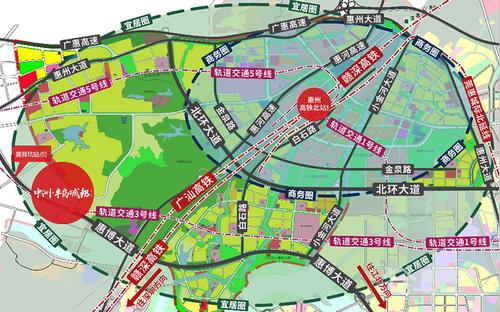 惠州北站附近楼盘中洲半岛城邦项目怎么样?