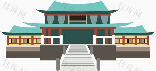 寺庙宫殿元素png免费下载   古代  古典建筑 城楼 宫殿