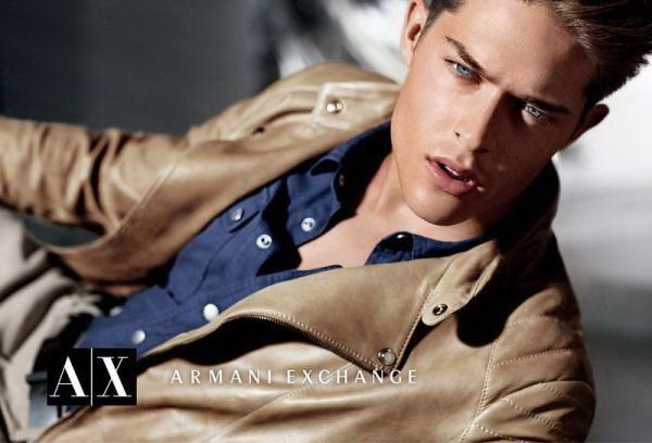 armani exchange 2012秋冬广告 青春的朝气