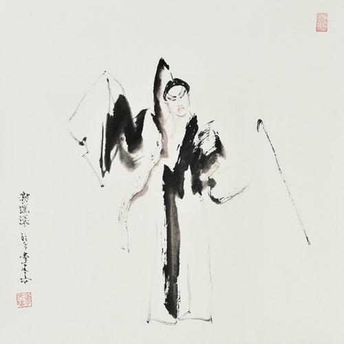【赏图阁】李文培精彩京剧人物画欣赏