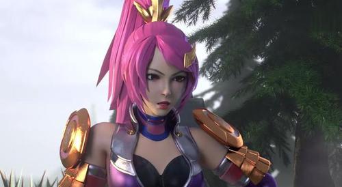 王者荣耀女英雄3d动漫造型展示花木兰第一代和第三代差距大